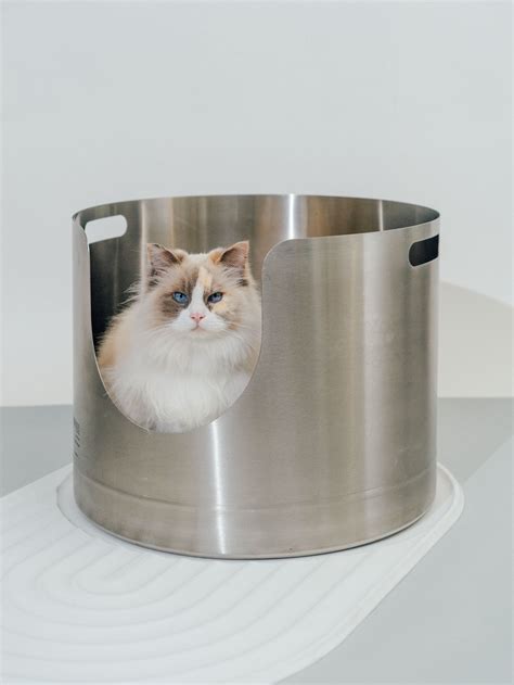 largest stainless steel litter box|extra large covered litter boxes.